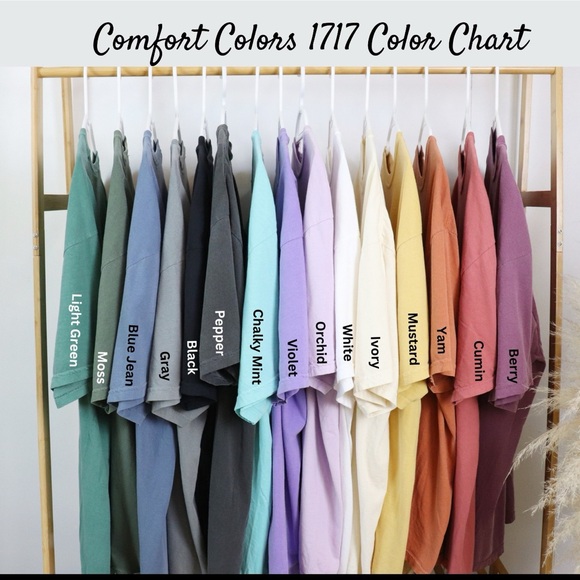 NEW Blank Comfort Colors Graphic Tee, Oversized Shirt - Picture 1 of 3